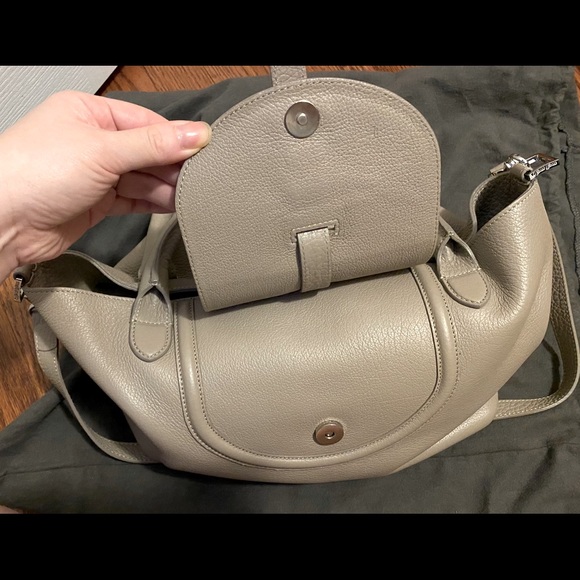 meli melo halo medium handbag - taupe - Picture 11 of 12